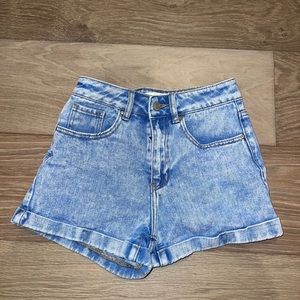 pacsun denim shorts 23”